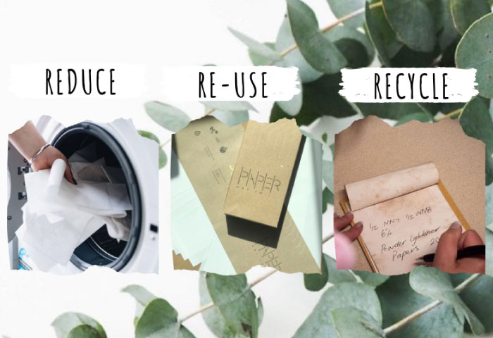 Paper not Foil prodotto per capelli